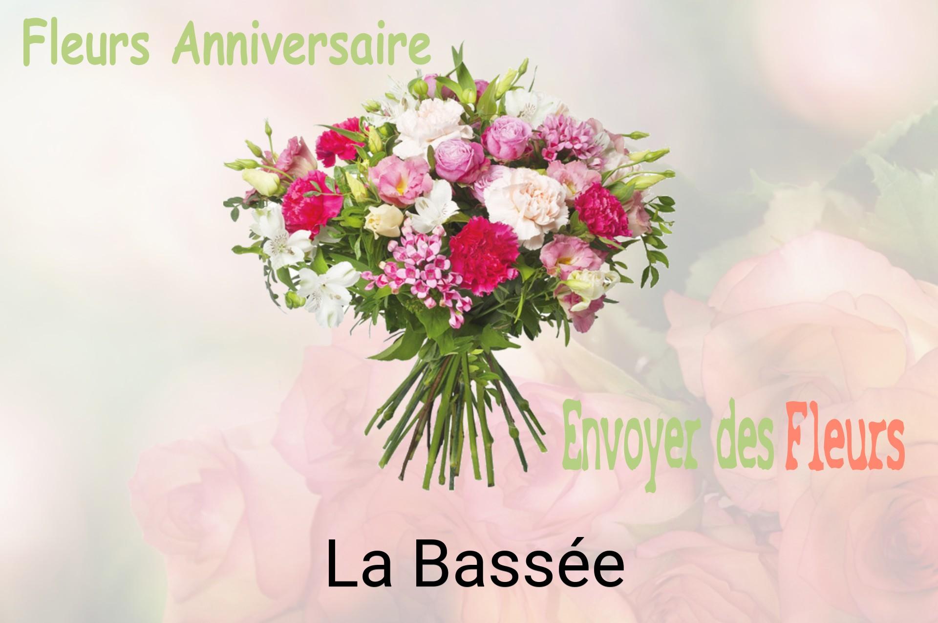 Bouquet de fleurs d’anniversaire livré à La Bassée