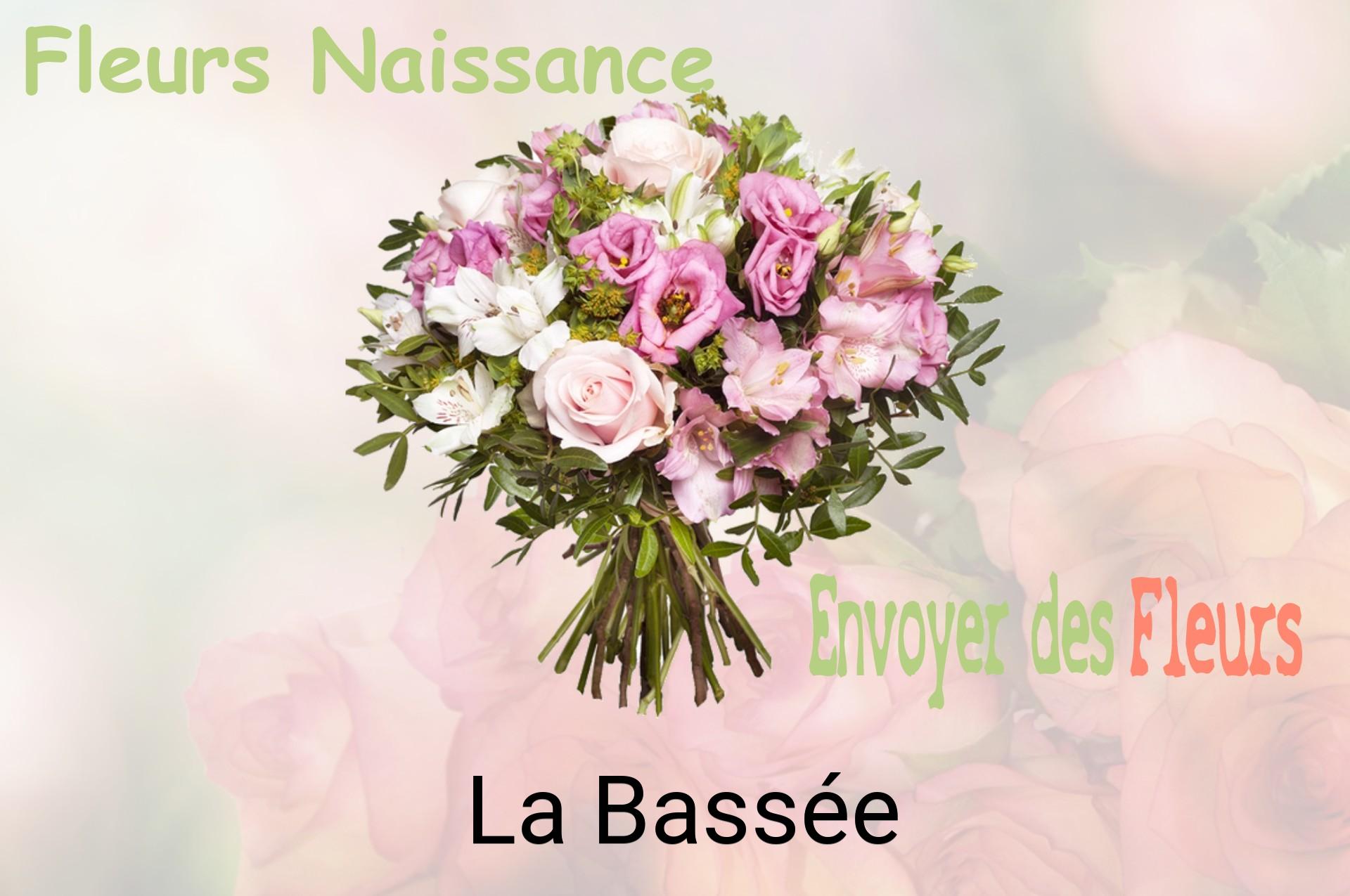 Bouquet de fleurs de naissance livré à La Bassée