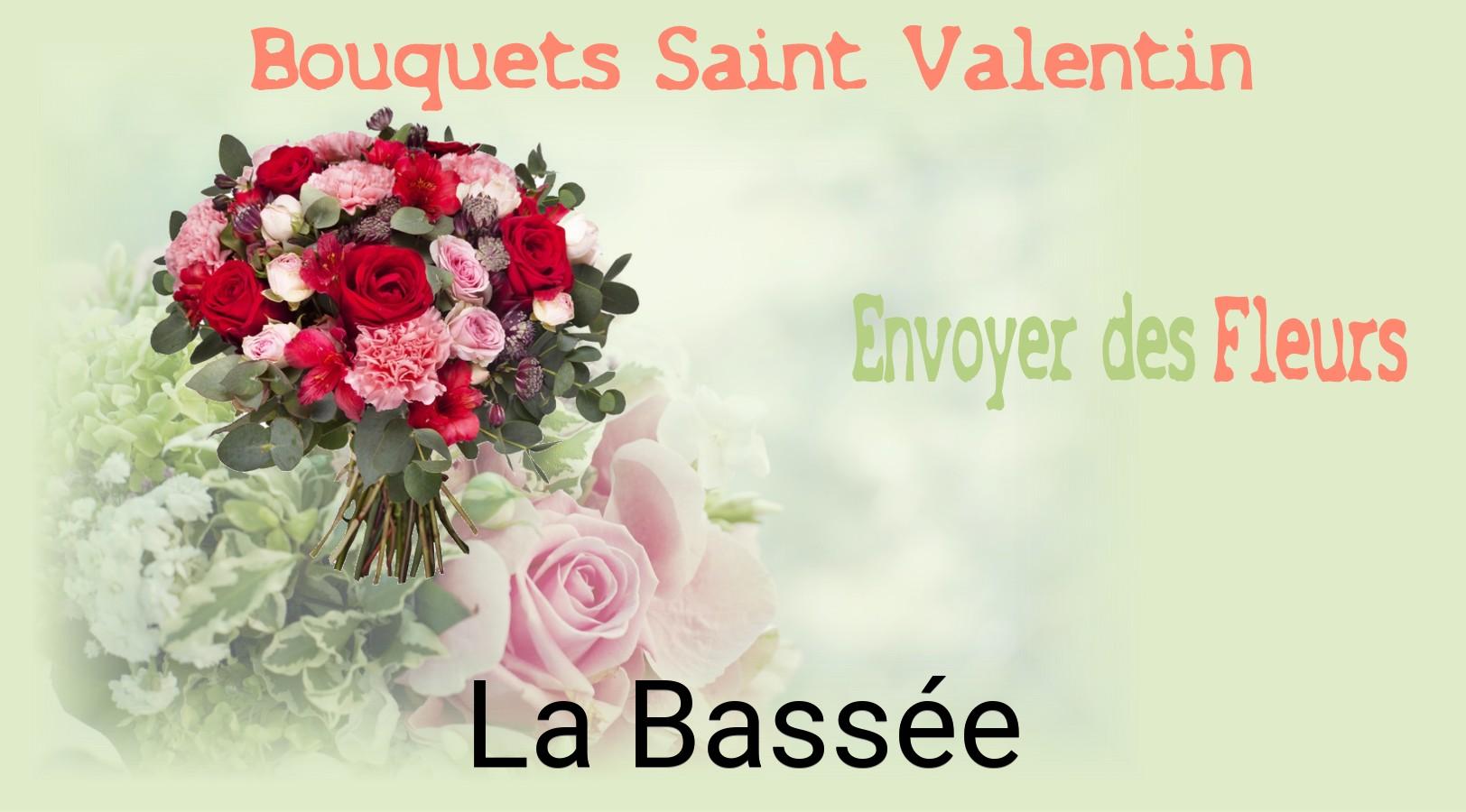 Roses de Saint-Valentin livrées à La Bassée